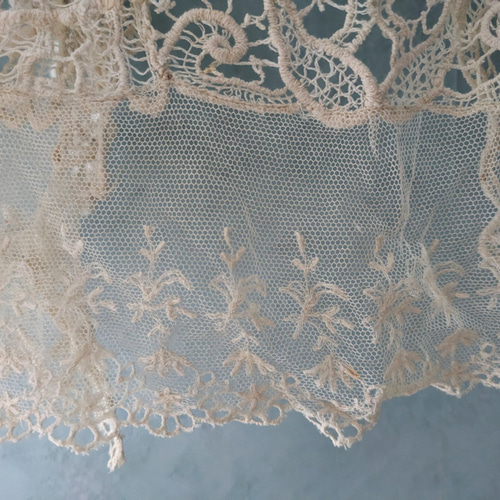 フランスアンティーク レースのつけ襟 レース Mon Atelier COUTURE