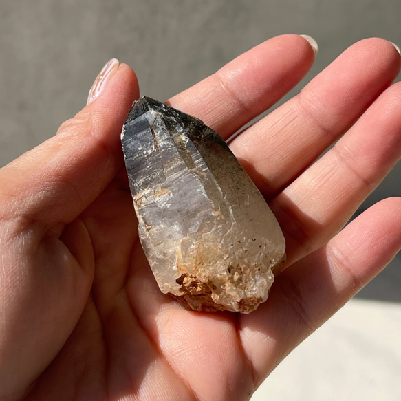 ナイジェリア産【アクチノライトインクォーツ】① 鉱物 天然石
