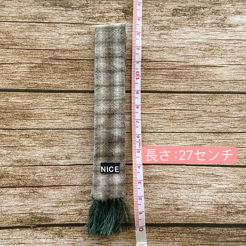 しおりさま　オビツ11サイズ　マフラー見本です しおりさま オビツ11サイズ マフラー見本です JANAYA ドール用 オビツ