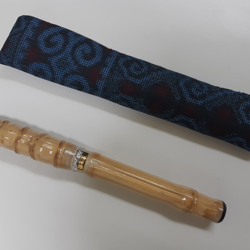 rokusan 竹笛用素材　布袋竹10本セット 布袋竹(細め)長21.5〜25.5cm10本セット 釣り具・その他グリップ