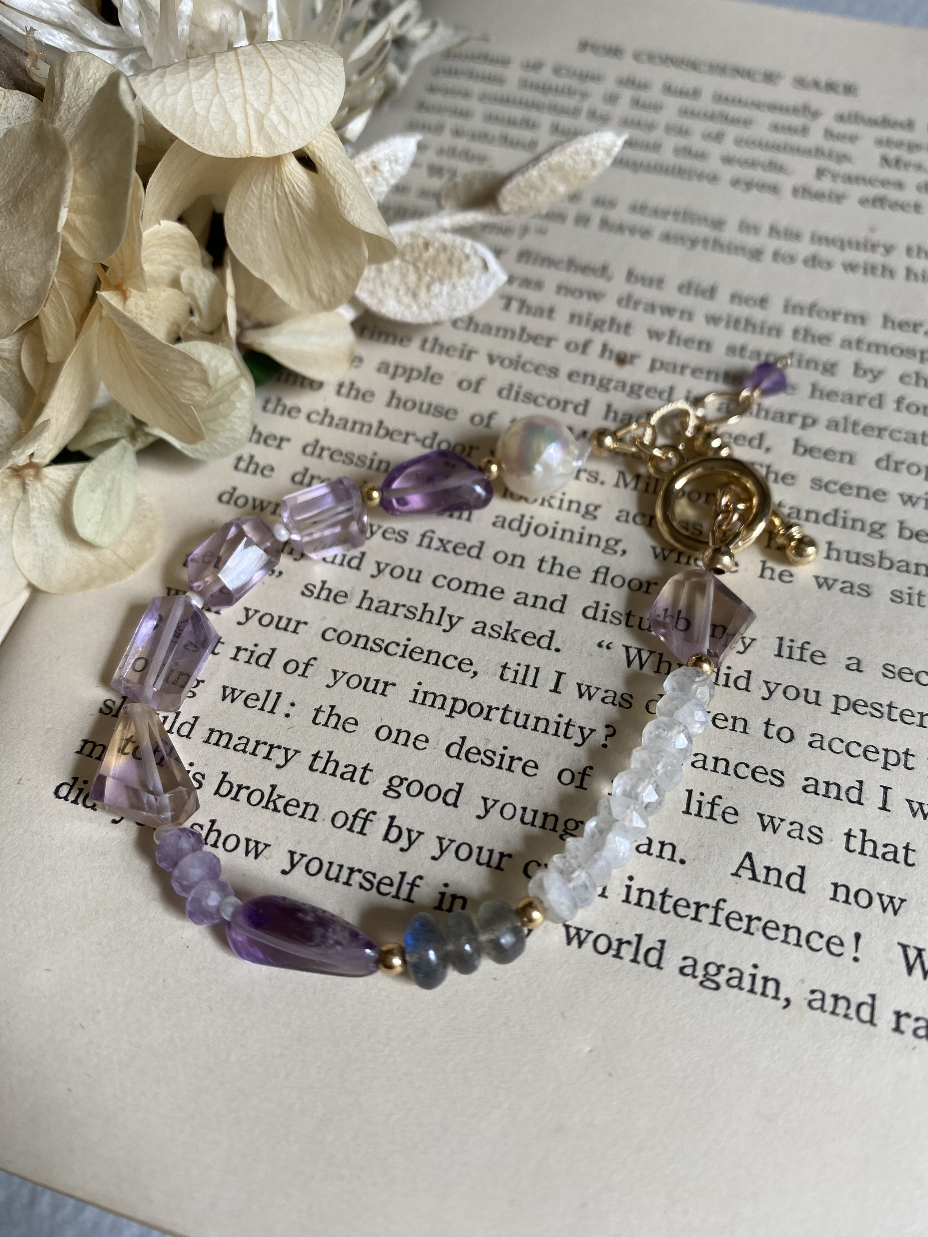 14kgf アメトリンブレスレット