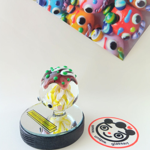 TOR DECO ガラス オブジェ Glass Art ヤギモトコさん TOR DECO ガラス