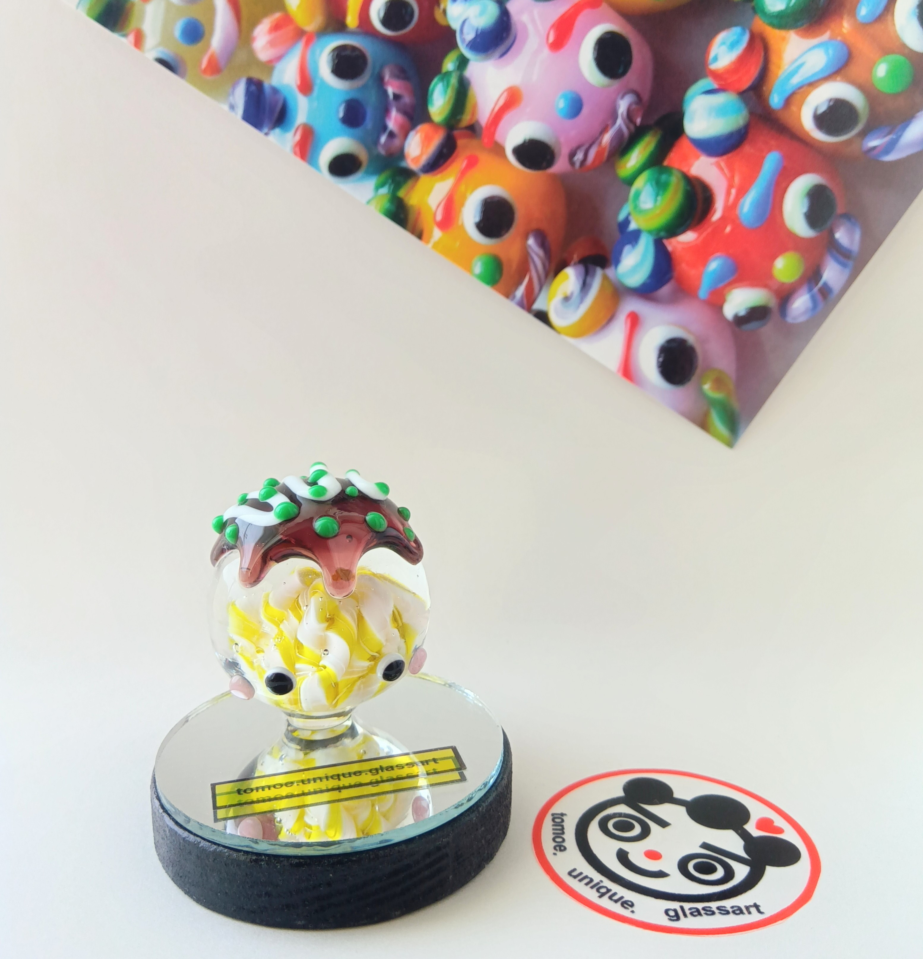 TOR DECO ガラス オブジェ Glass Art ヤギモトコさん TOR DECO ガラス オブジェ Glass Art ヤギモトコさん - メルカリ