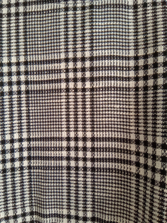 ファンシークロスグレンチェックベスト 7枚目の画像