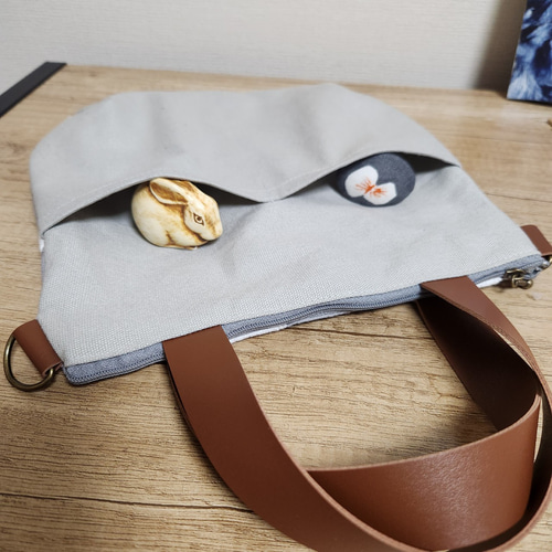 ランランラン 】 ミナペルホネン トートバッグ ミニトート 斜