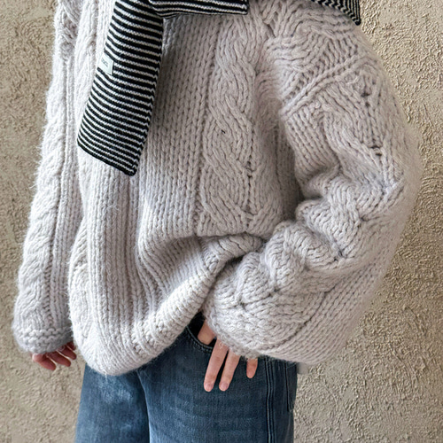 MITTAN ミッタン 「アルパカウールセーター KN-32」－WEEKENDER SHOP