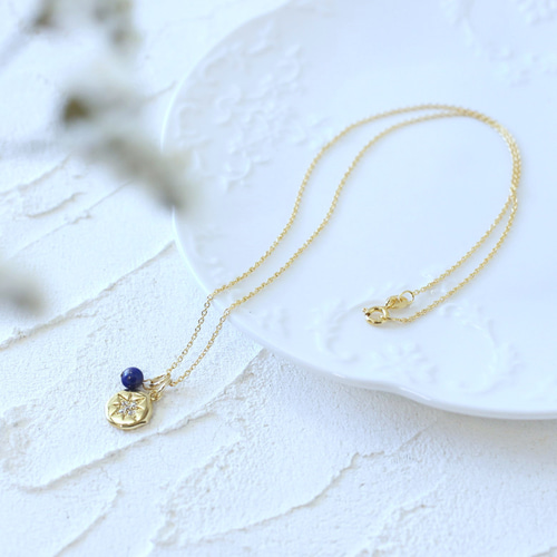 選べる12か月の誕生石のネックレス＊バースディプレゼントにも