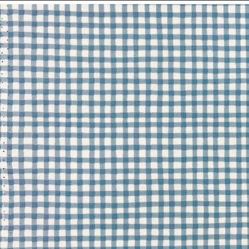 サイズ選択】ラテカラー(ブルー)のギンガムチェック レッスンバッグと