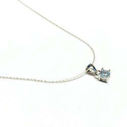 【Silver925ネックレス】40cm ビーディングチェーン 0.5mm幅　ハンドメイド素材 2枚目の画像