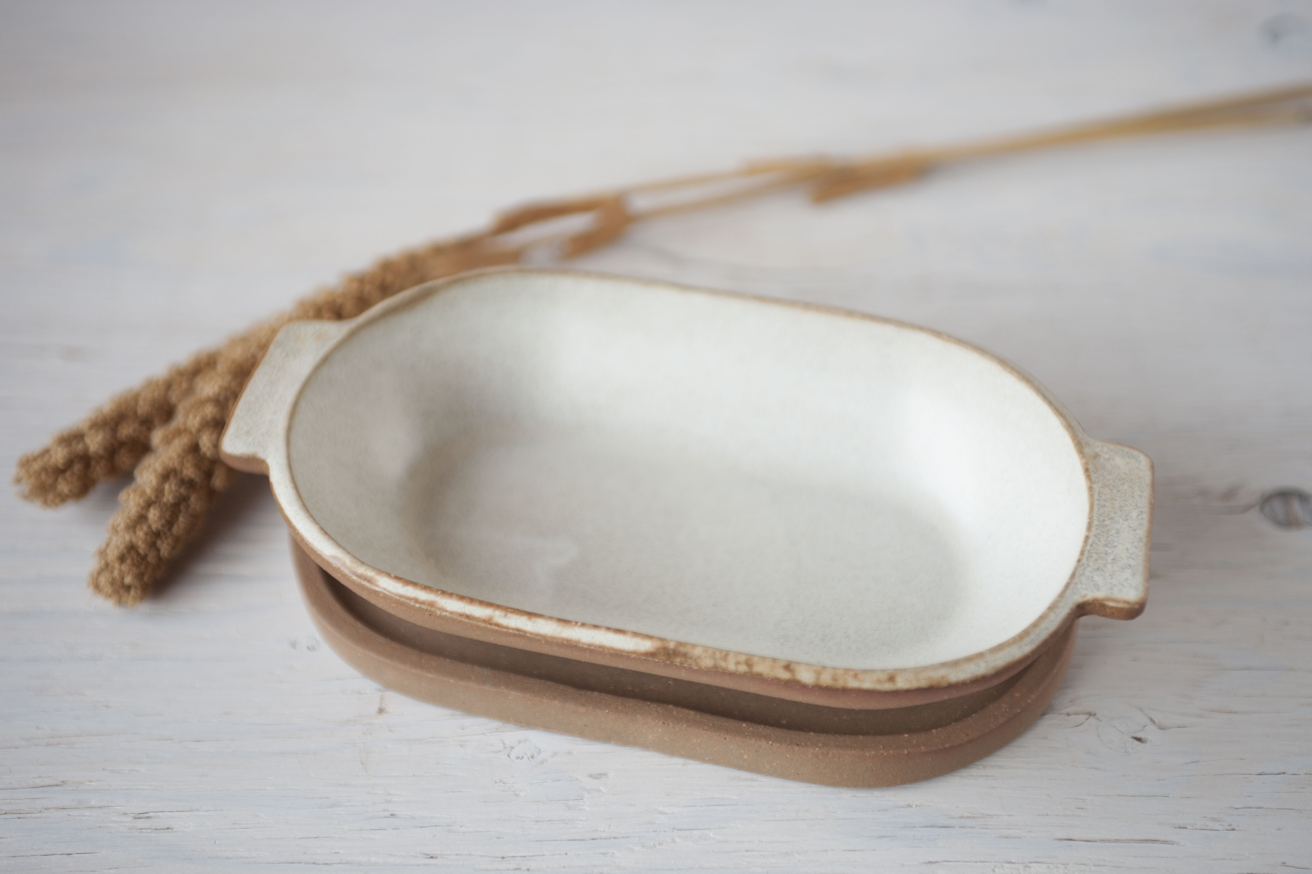 Creema限定 新春福袋 2026 グラタン皿（受け皿付き）２セット