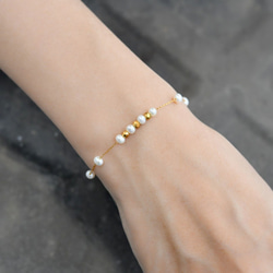 マクラメ編みブレスレット♯1〈モリオン〉 ブレスレット サムシング