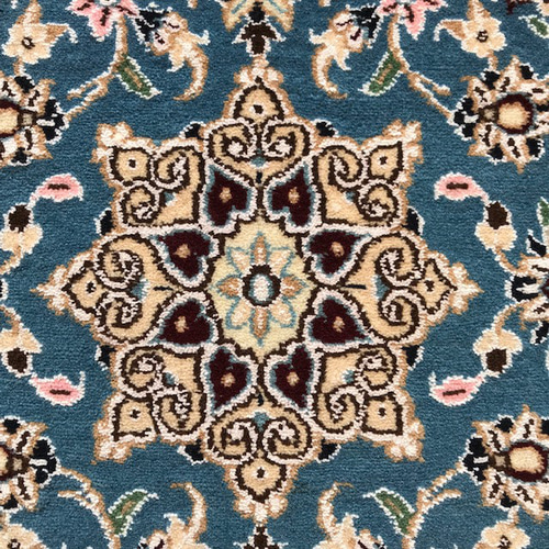 ○SALE○送料無料○ペルシャ絨毯（ナイン）【77×50】No.311 玄関マット