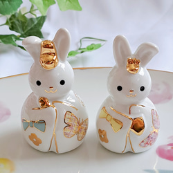 雛人形 ひな祭り 桃の節句 うさぎ ちりめん 新品未使用 ① うさぎ お雛様 ちりめん細工 桃の節句 ひなまつり おひなさま