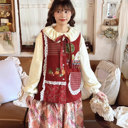 赤いウールコート 刺繍入り 赤（レッド） コート のおすすめ人気通販｜Creema(クリーマ