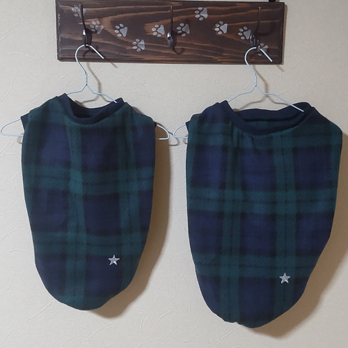 大型犬＆中型犬服 フリースタンクトップ 【専用】 フリースタンクトップ 【中型・大型犬向け】 ペット服