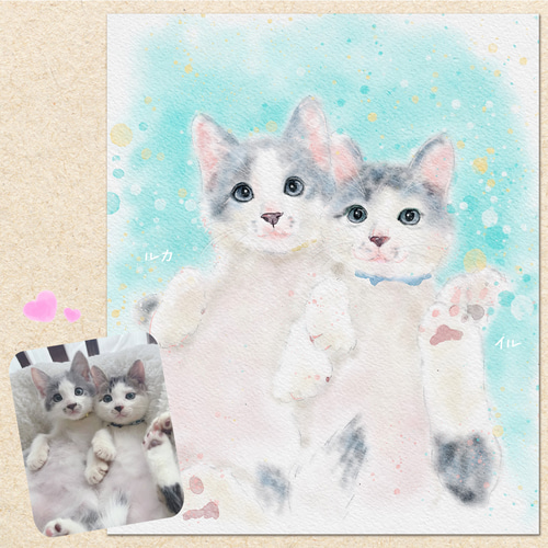 【ねこさん】イラストオーダー ねこさん様専用】イラストオーダー