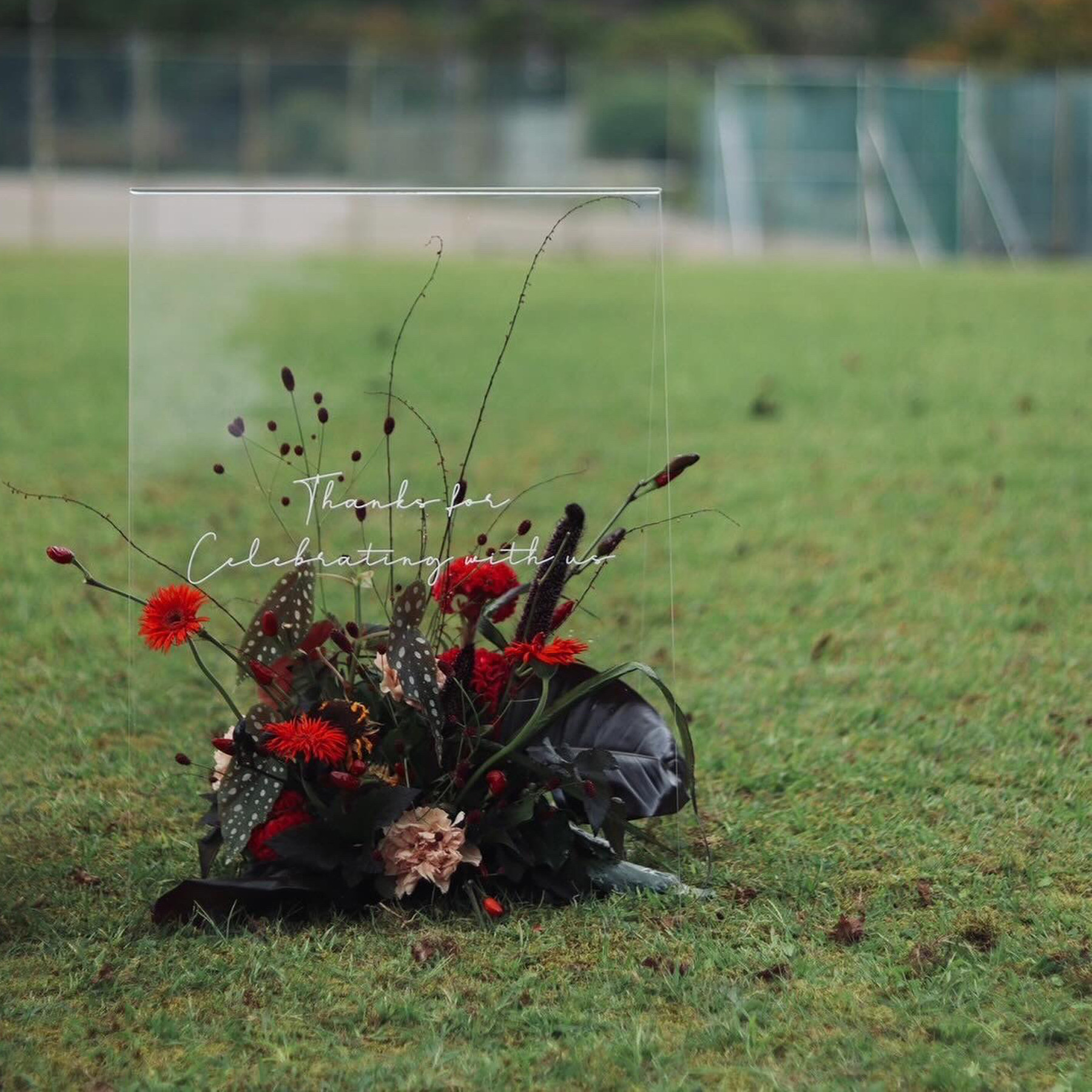 メッセージ変更無料！文字が消えないアクリルウェルカムボード 店舗看板／wba17