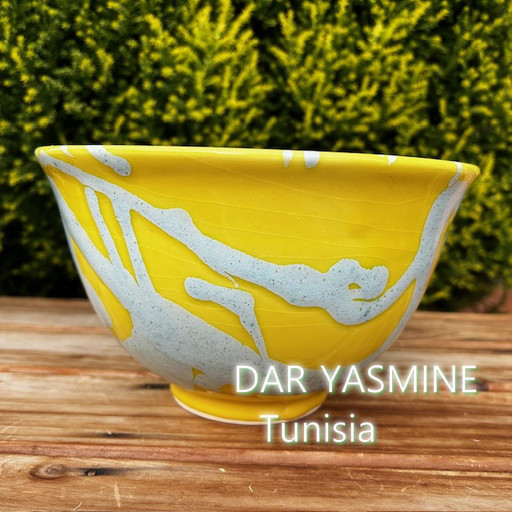 ハネン　カラフル陶器　ボウル　洋食器　バクザンBacGiang BGCT