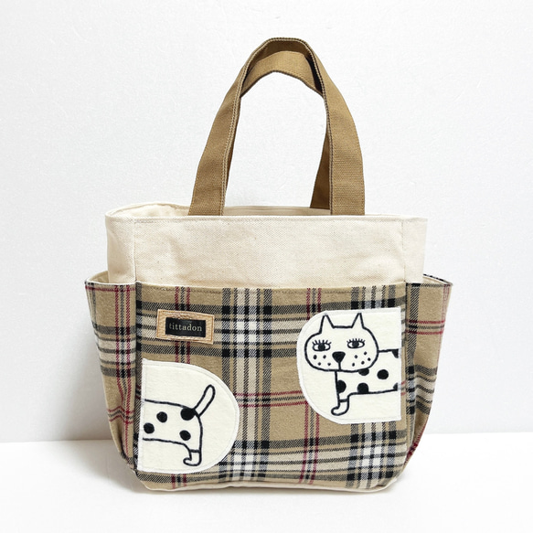 ゆるにゃんシリーズ】ぽけっととーと冬ver. 2025冬 トートバッグ