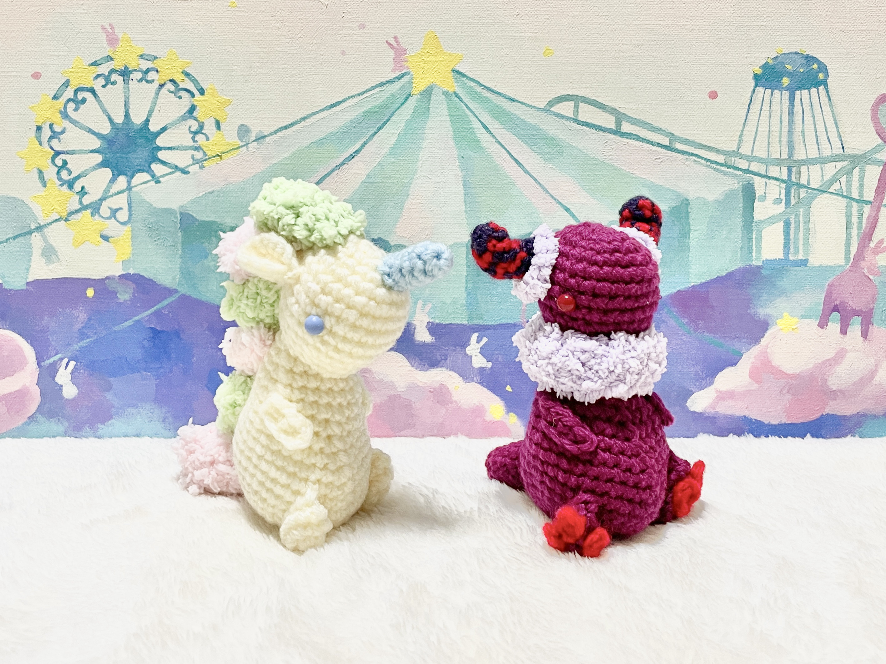 ふわふわユニコーン&モンスター