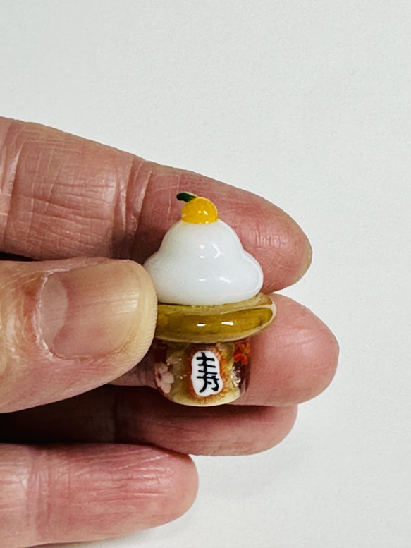 小さな寿鏡餅　sold out 4枚目の画像