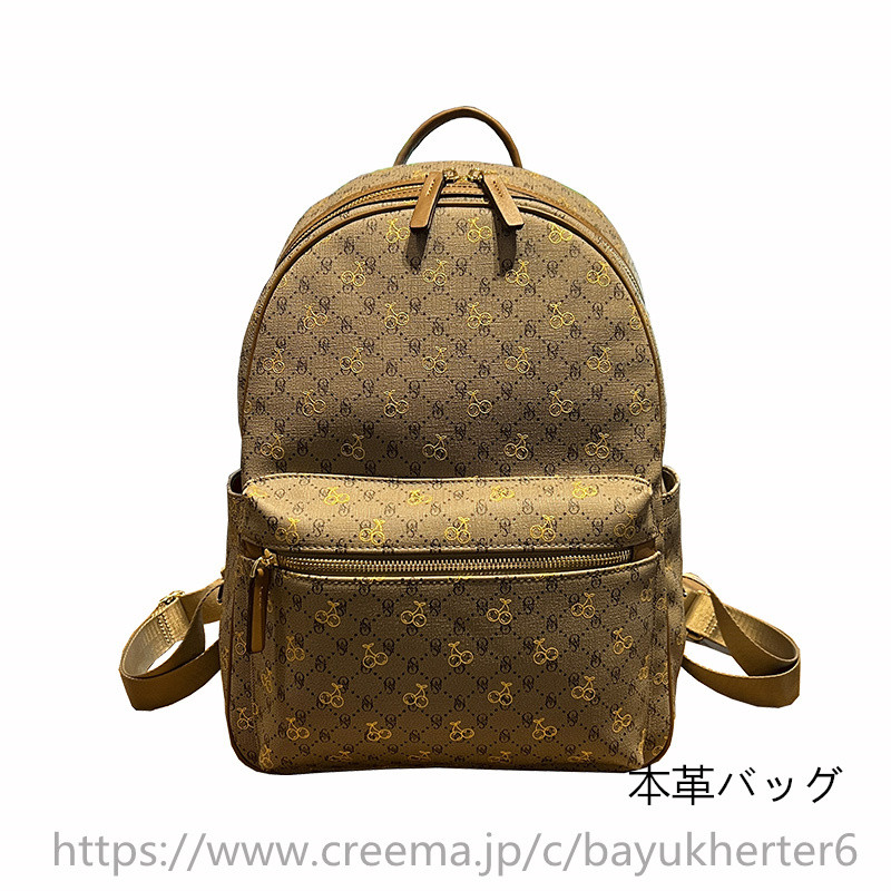 未使用 kawarikomono 革り小物 ベージュ 本革 リュック 現行品 日本製 本革 リュック 小さめ レディース 革 おしゃれ シンプル