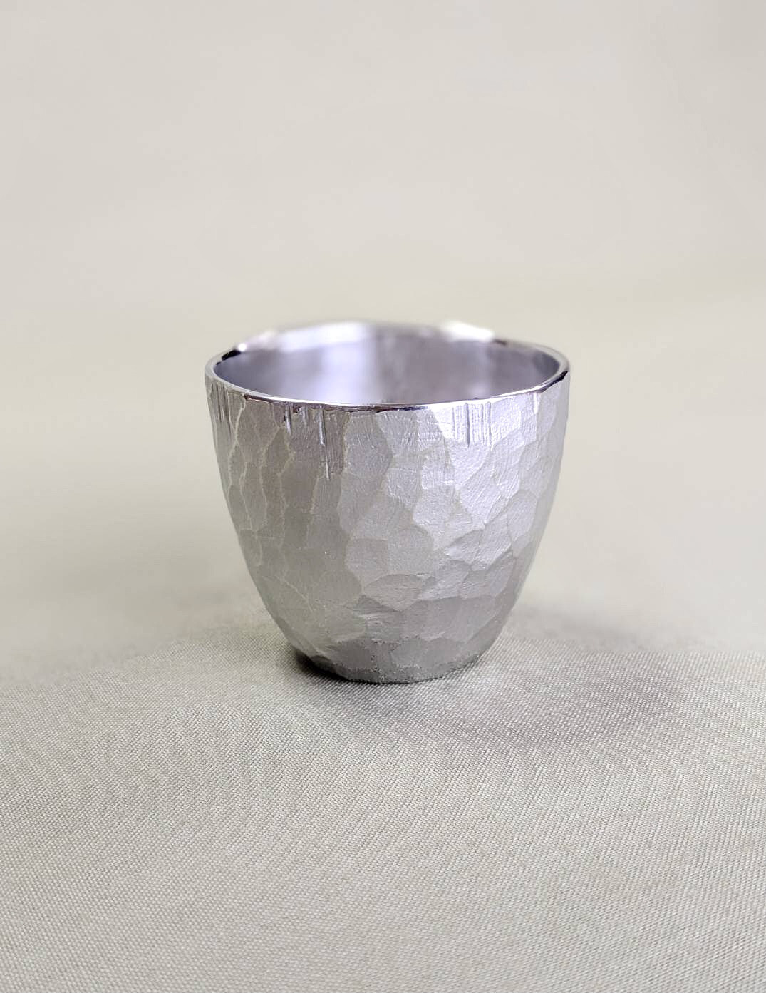 錫製お猪口　『刻：仁-穂セット　koku：ni -ho 』