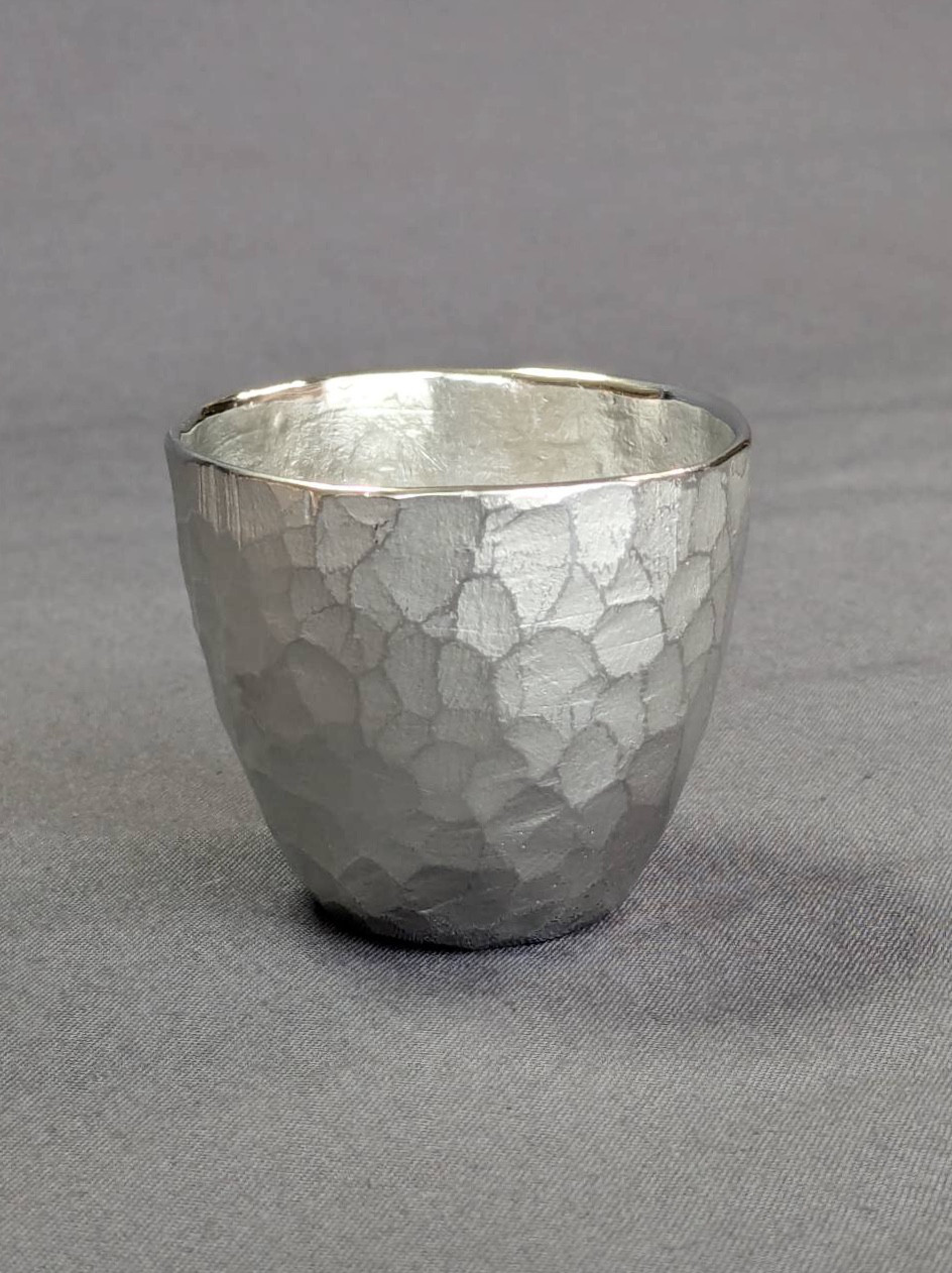 錫製お猪口　『刻：仁-穂セット　koku：ni -ho 』