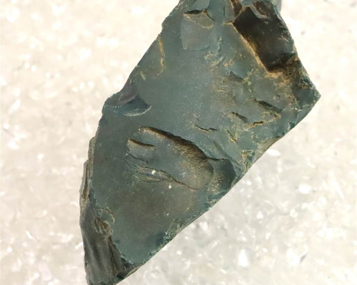 出雲碧玉 出雲石 原石 ディレクトリーカード付 72.0g #25097 天然石