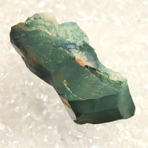 出雲碧玉 出雲石 原石 ディレクトリーカード付 25.3g #21671 天然石