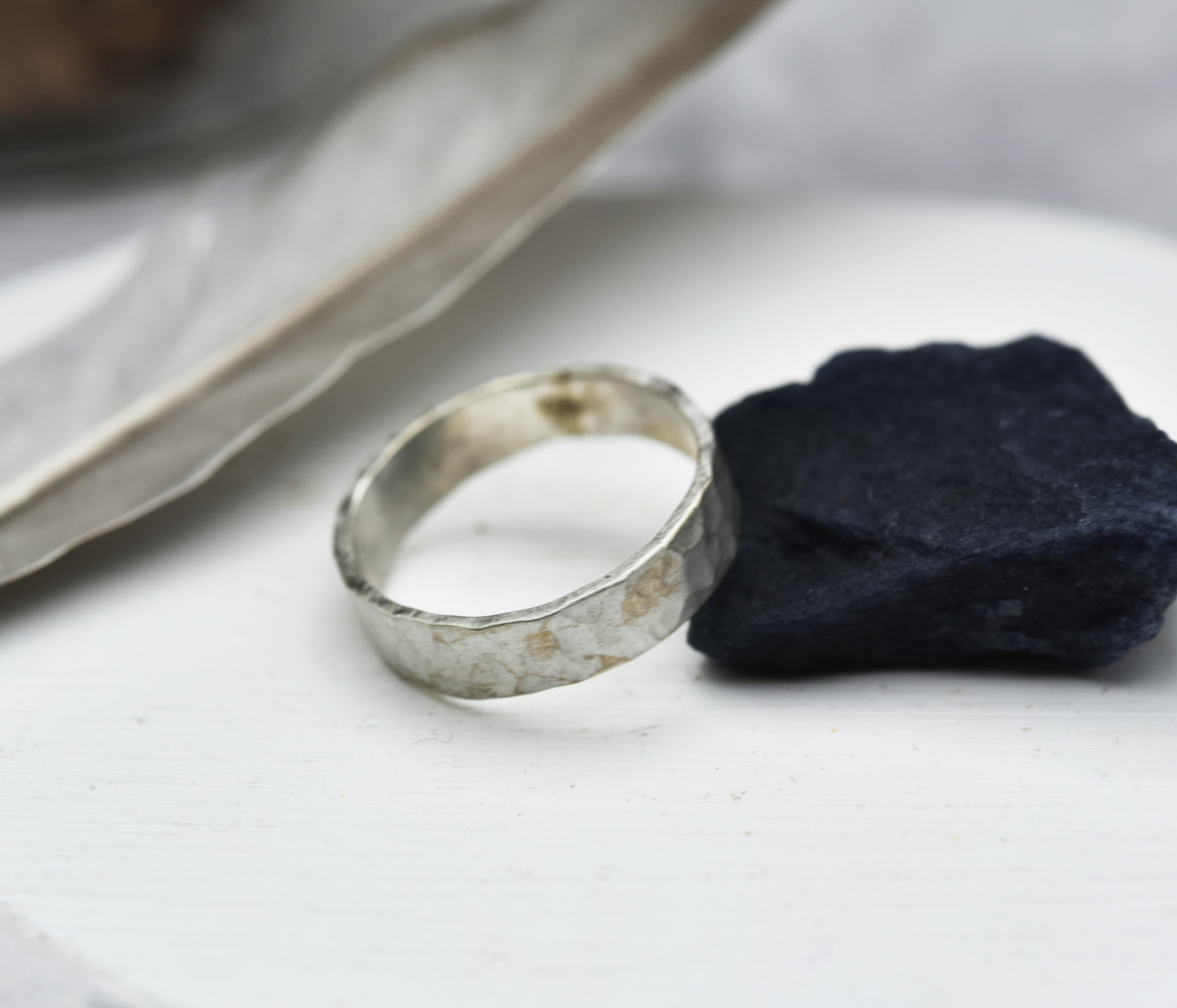 【ALTER EGO】リング「厳か」シルバー♡シンプル♡大人可愛い♡ジェンダーレス♡個性派♡金属アレルギー対応