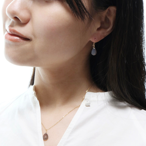 艶やかなとろみ感がたまらないこなれグレージュの14kgfブラジル産