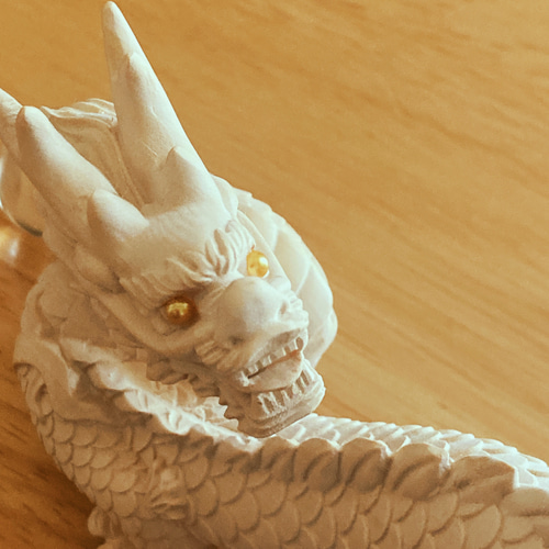 開運絵画 龍柱 白龍様の目 光の柱 天と地の 開運絵画 第五チャクラ