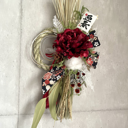 3.かクリスマスハーフリース 森の中のクリスマスハーフリース リース Atelier sol daisy 通販