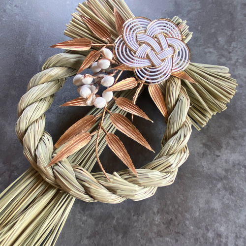 2025】お正月飾り しめ縄玄関飾り 水引 縁起物 シンプル しめ縄