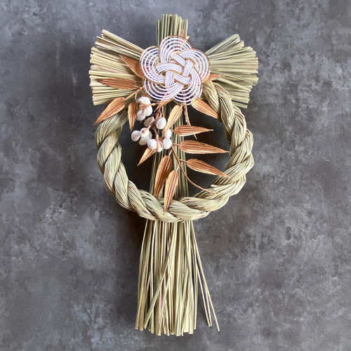 2025】お正月飾り しめ縄玄関飾り 水引 縁起物 シンプル しめ縄