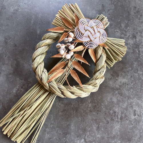 お正月飾り しめ縄玄関飾り 水引 縁起物 シンプル しめ縄・しめ飾り