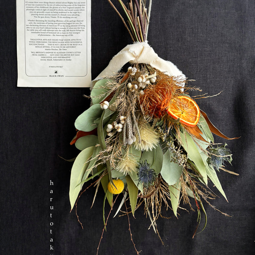 46 しめ縄 しめ飾り 正月飾り ドライフラワー スワッグ インテリア 雑貨 417ffd4513427fc9f78f36efac24e9