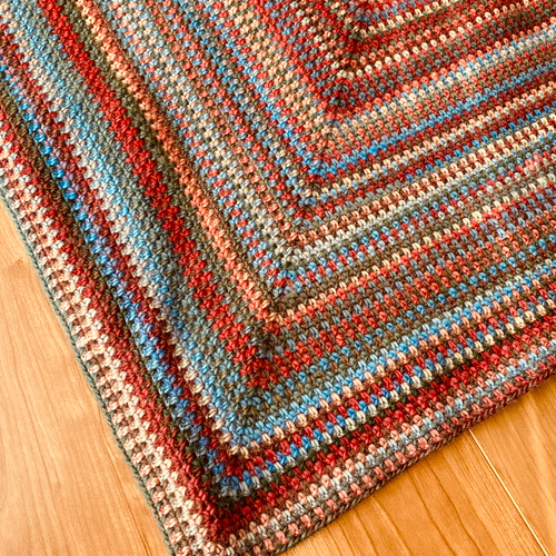 エキゾチックなブランケット インテリアウールマット/膝掛け②〜大判