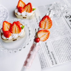 ピンク系 キャンディーバッグのバッグチャーム フェイクスイーツ