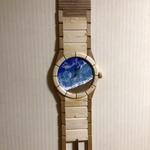 腕時計型壁掛け時計 掛け時計・置き時計 テツヤ 通販 18661433｜Creema