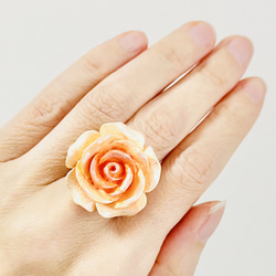 オリジナルローズリング・オレンジ濃淡（RG13） 3枚目の画像