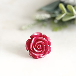 オリジナルローズリング・深紅（RG19） 1枚目の画像