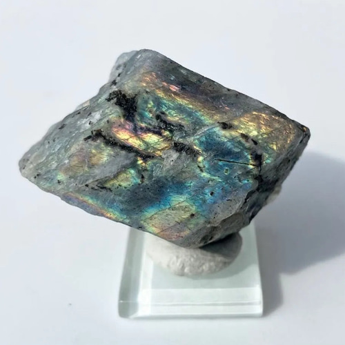 ラブラドライト原石 台座つき 天然石 stonetatsuya 通販 18661938