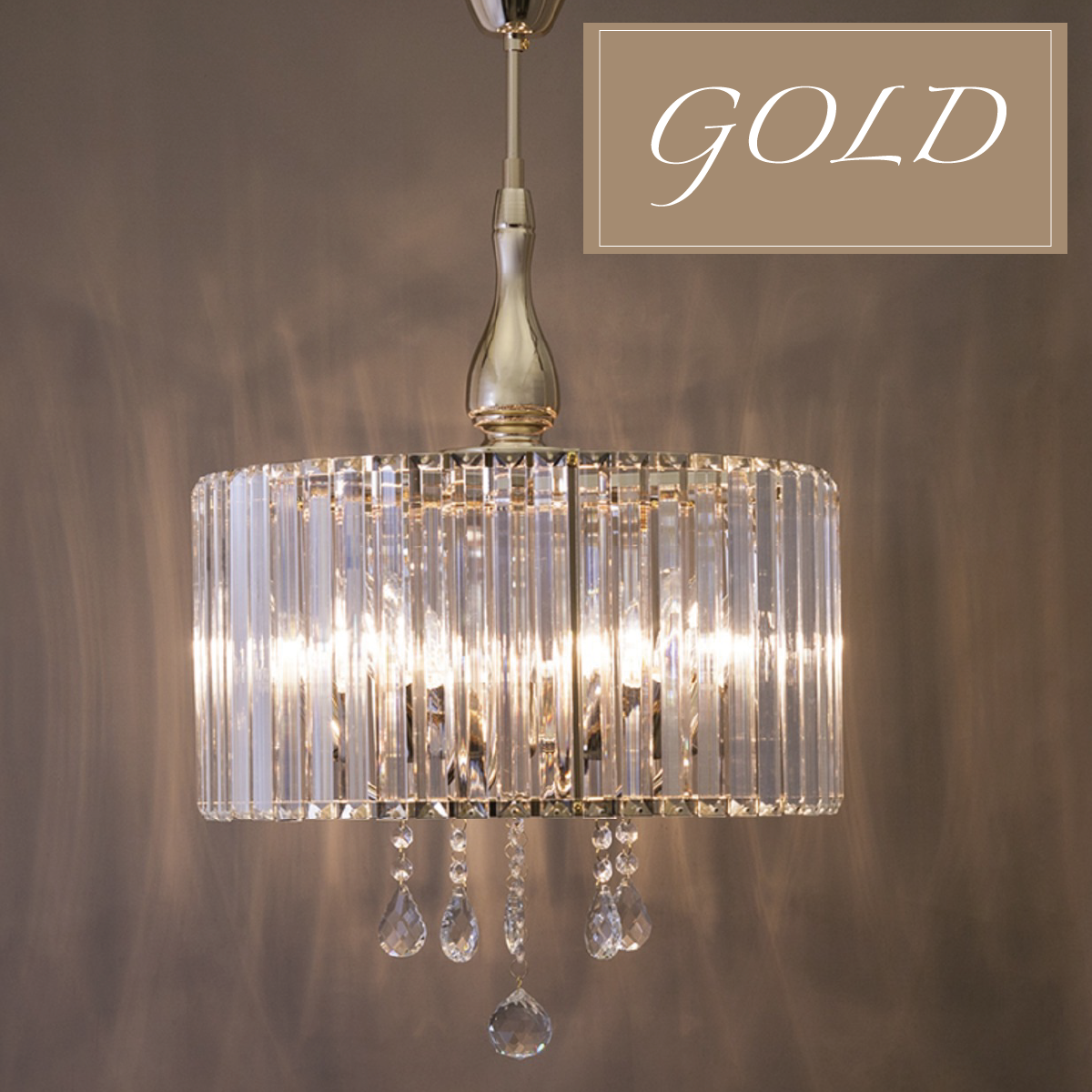 【GOLD】【LED電球使用可・E26口金】Orvelisse CL505 オルヴェリス 5灯