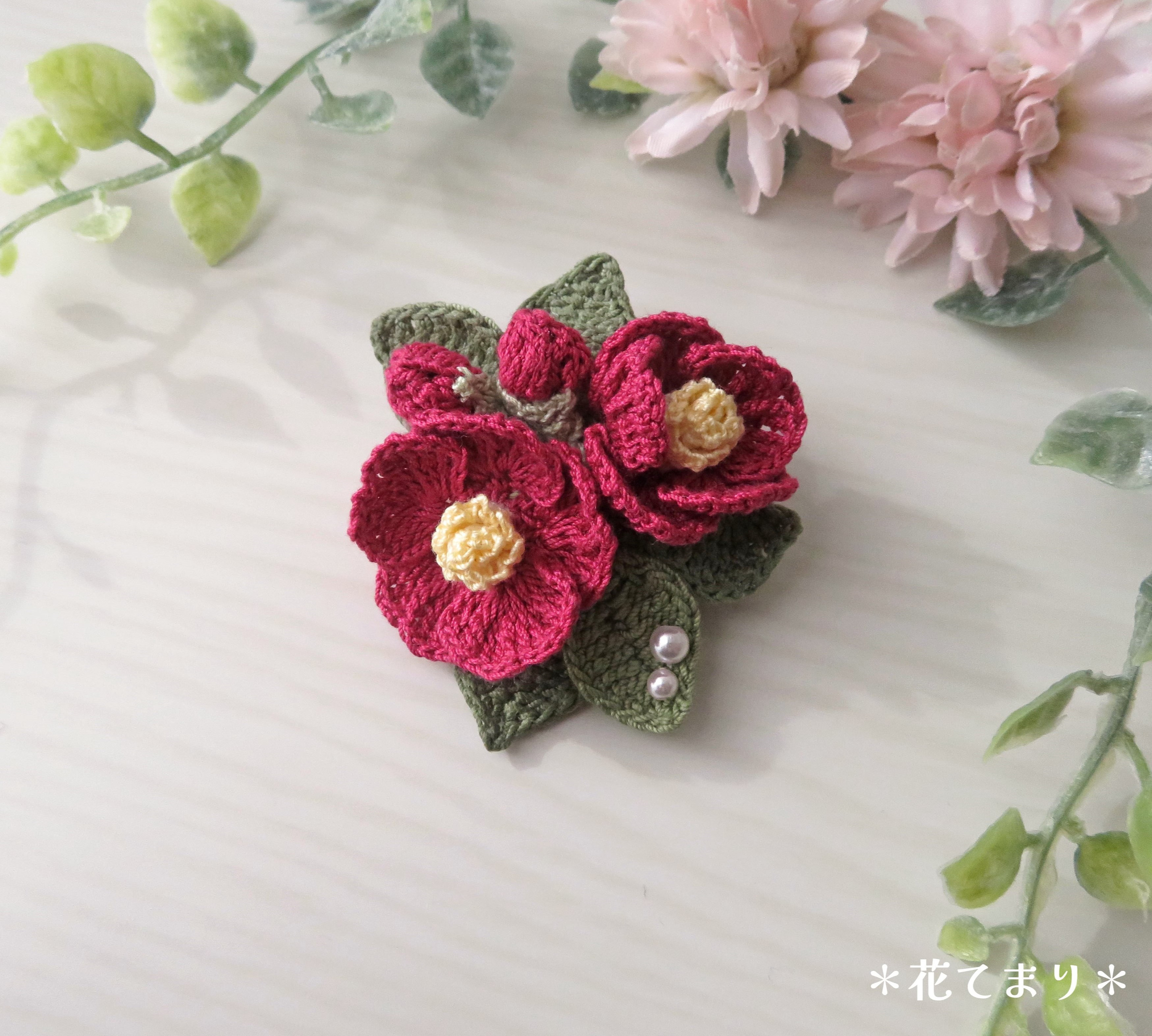 アンデルヨン | 木の実のリースブローチの制作を進めました