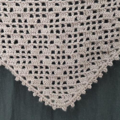 レース編み セール】透かし編みレースニットトップス（ニット/セーター