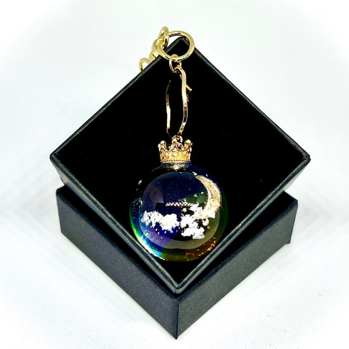 宇宙玉レジン【あー汰】 宇宙玉レジン【あー汰】 レジン宇宙玉・25mm ～蒼雲