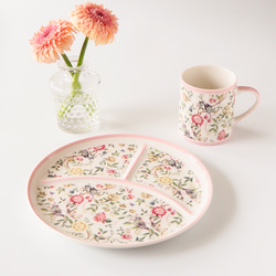 【新品/未使用】 ポーセラーツ/ラウンドプレートセット 新品/未使用】《ハンドメイド》ポーセラーツ/ラウンドプレート