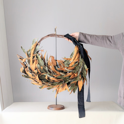 ワイヤーアート ボタニカル リース ワイヤーアート ボタニカル リース